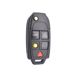 CARCASA TELEMANDO PLEGABLE VOLVO 5 BOTONES