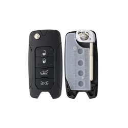 CARCASA TELEMANDO PLEGABLE JEEP 4 BOTONES