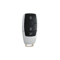 CARCASA MANDO KEYLESS MERCEDES CLASE E 3 BOT NEGRA