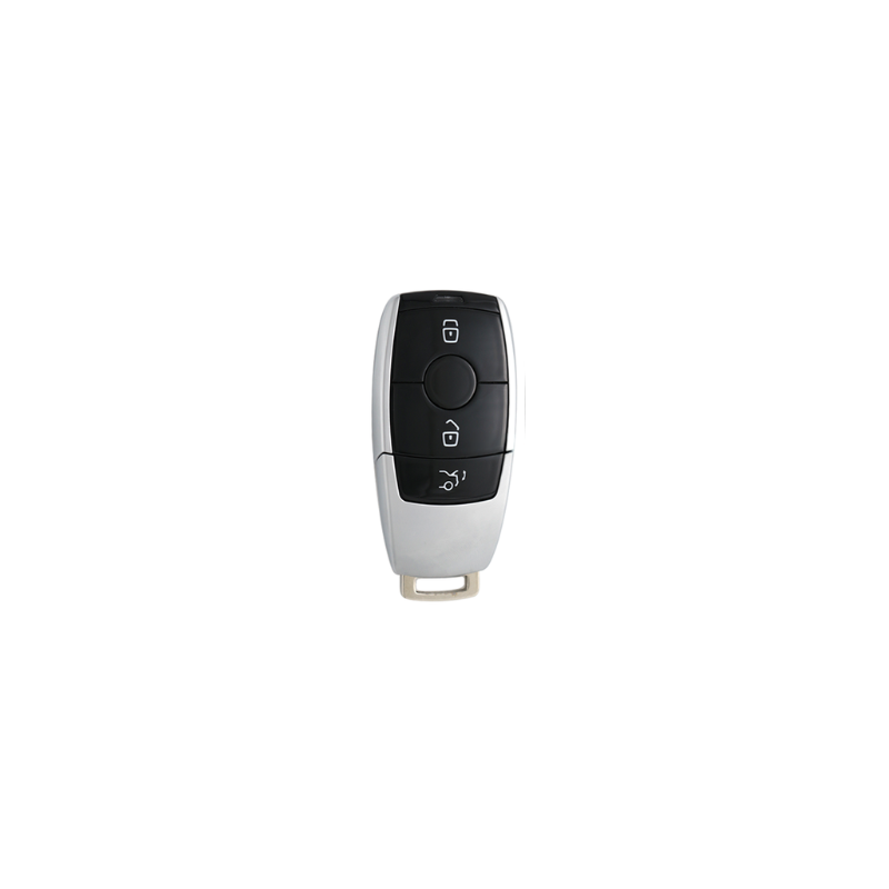 CARCASA MANDO KEYLESS MERCEDES CLASE E 3 BOT NEGRA