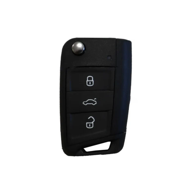 CARCASA MANDO PLEGABLE VW-SEAT-SKODA 3 BOT