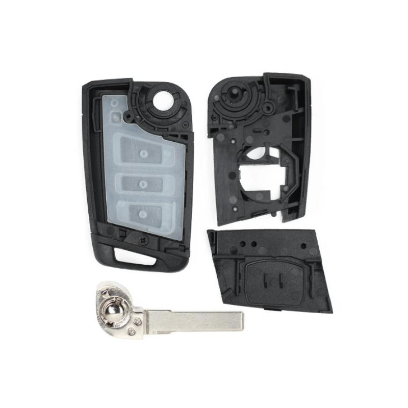 CARCASA PLEGABLE VW GOLF VII  3 BOTONES  HU66