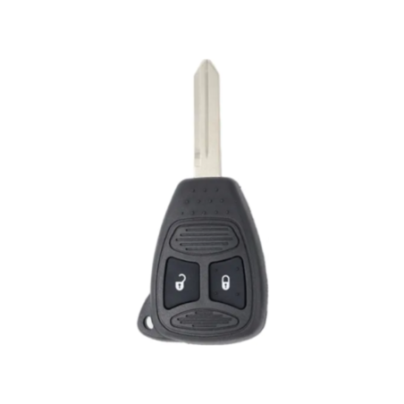 CARCASA TELEMANDO FIJO JEEP/CHRYSLER  2 BOTONES