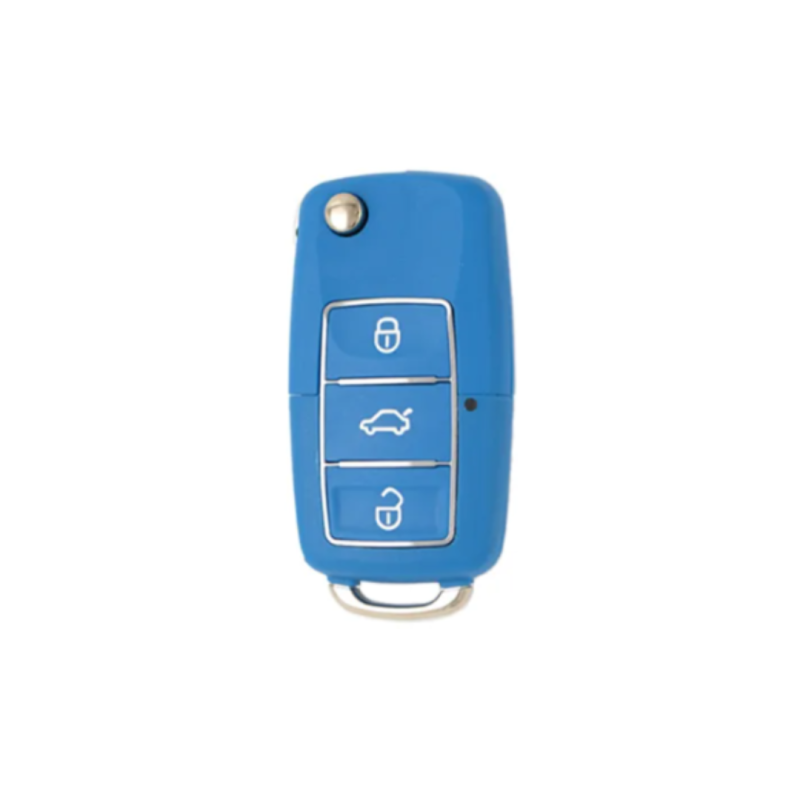 TELEMANDO KEYDIY KDB03 3 BOTONES TIPO VAG AZUL
