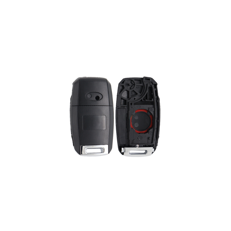 CARCASA MANDO PLEG KIA 2 BOTONES HYN14R