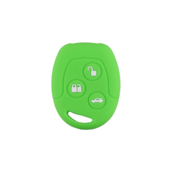 FUNDA MANDO FIJO FORD VERDE 3 BOTONES