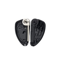 CARCASA MANDO PLEGABLE ALFA 2 BOTONES