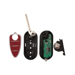 TELEMANDO PLEG ALFA MITO ID46 (DELPHI) 3 BOTONES