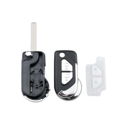 CARCASA PLEG CITROEN DS3 3 BOTONES VA2 PILA CARCAS