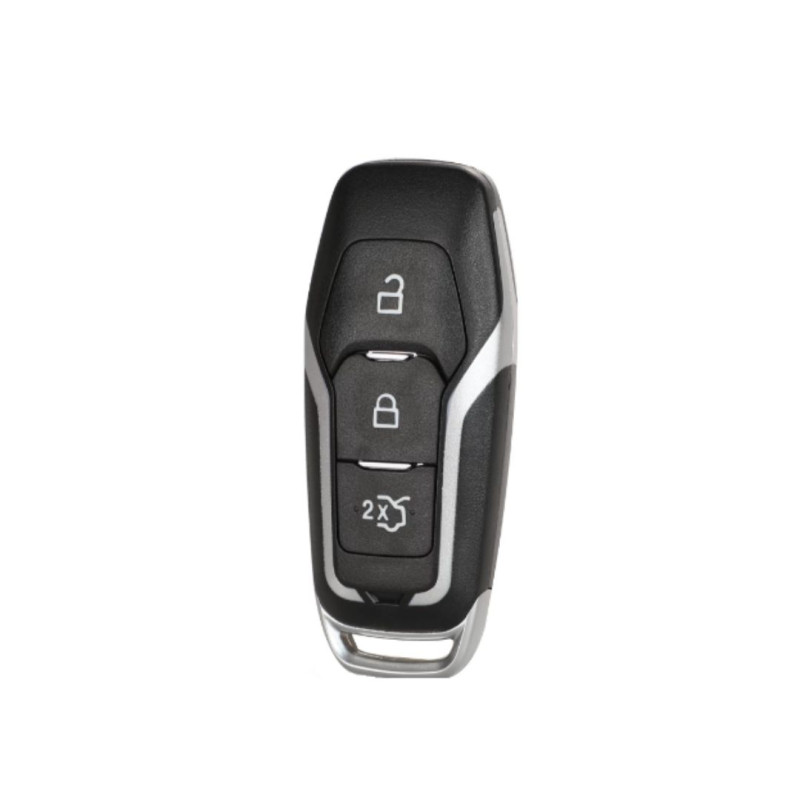 CARCASA KEYLESS FORD 3 BOTONES  HU101