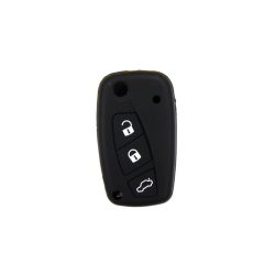 FUNDA MANDO  FIAT/PSA NEGRO 3 BOTONES