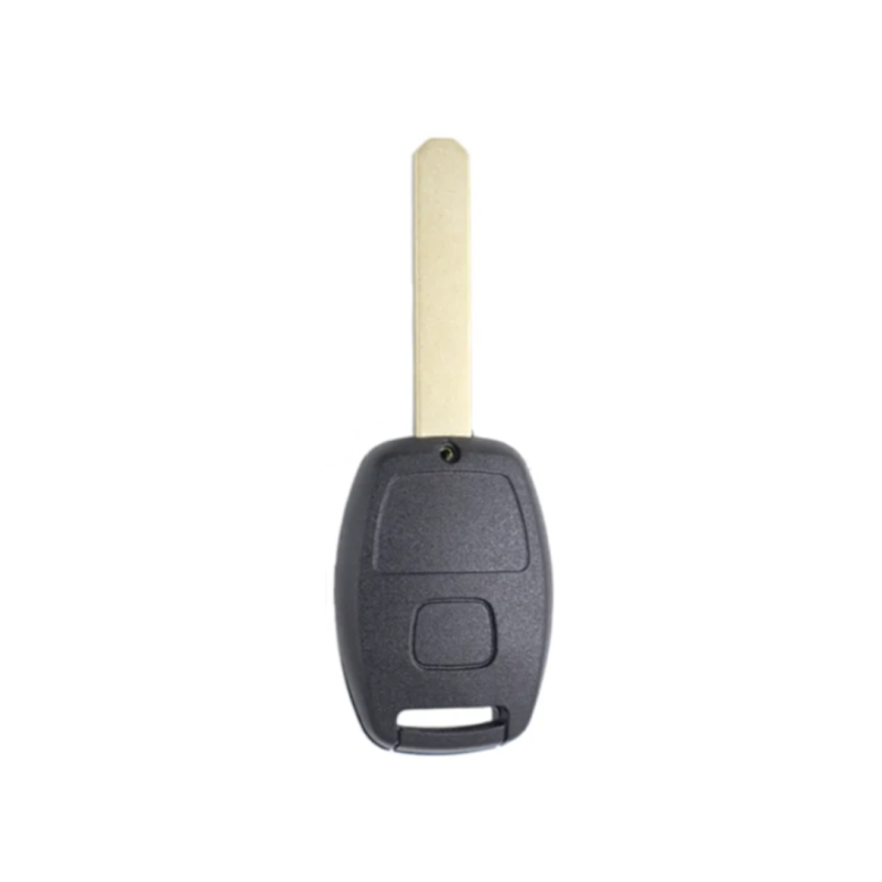 CARCASA MANDO FIJO HONDA 2 BOTONES (CHIP CRISTAL)