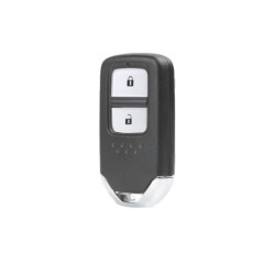 CARCASA TELEMANDO KEYLESS CROMADO HONDA 2 BOTONES