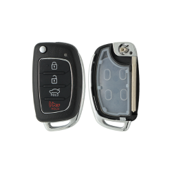 CARCASA MANDO PLEG. HYUNDAI  3+1 BOTONES  HY22