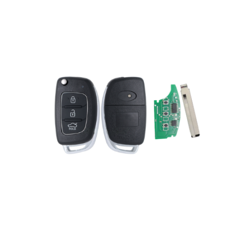 TELEMANDO PLEG HYUNDAI ACCENT 2014> ID46 3 BOTONES