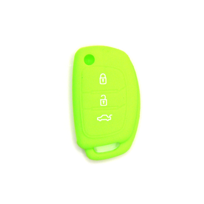 FUNDA MANDO  HYUNDAI/KIA VERDE 3 BOTONES