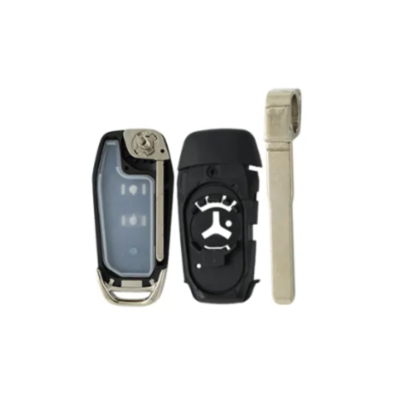CARCASA MANDO PLEGABLE FORD 2 BOTONES  HU101