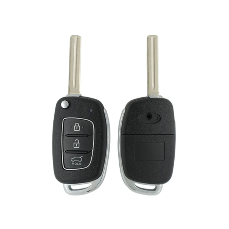 CARCASA MANDO PLEG. HYUNDAI 2016> 3 BOTONES  HY22