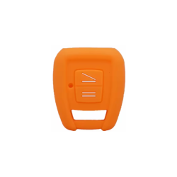 FUNDA MANDO FIJO OPEL NARANJA 2 BOTONES