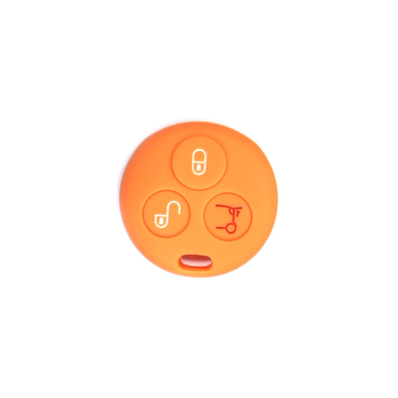 FUNDA MANDO FIJO SMART NARANJA  3 BOTONES