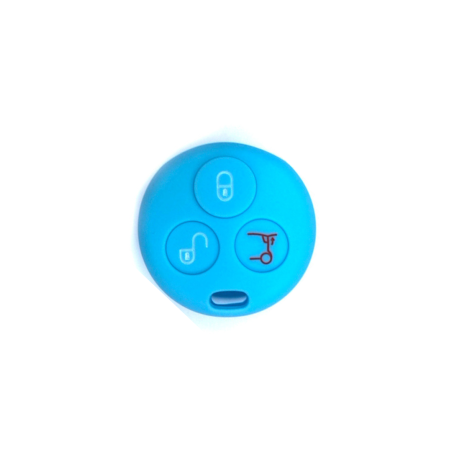 FUNDA MANDO FIJO SMART AZUL CLARO  3 BOTONES