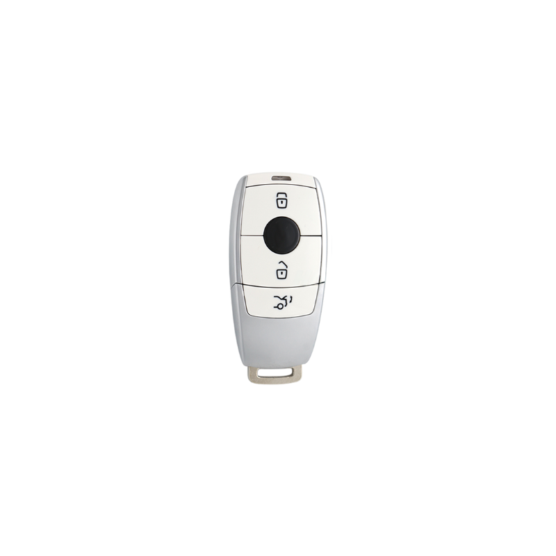 CARCASA MANDO KEYLESS MERCEDES CLASE E 3 BOT BLANC