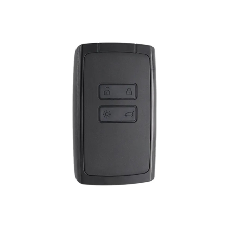 CARCASA TARJETA RENAULT MEGANE 2017> 4 BOT NEGRA