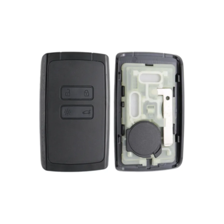 CARCASA TARJETA RENAULT MEGANE 2017> 4 BOT NEGRA