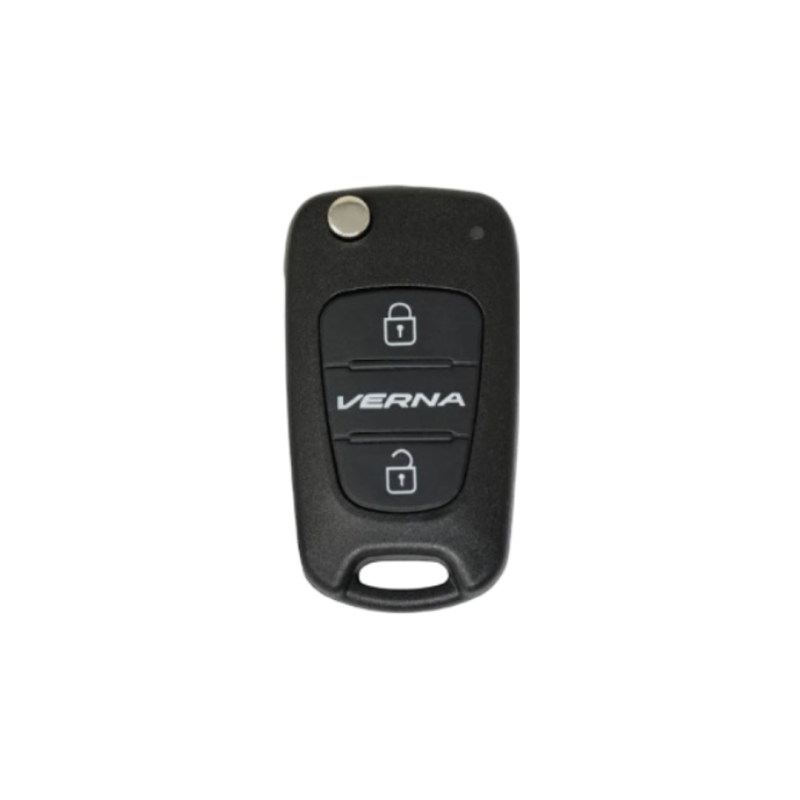 CARCASA MANDO PLEG. HYUNDAI  2 BOTONES  HYN14