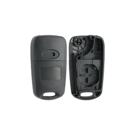 CARCASA MANDO PLEG. HYUNDAI  2 BOTONES  HYN14