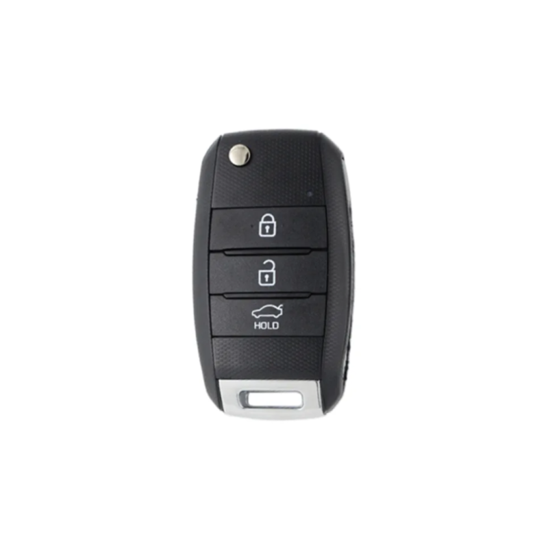 CARCASA TELEMANDO PLEGABLE KIA HYN17R 3 BOTONES