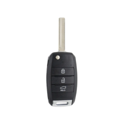 CARCASA TELEMANDO PLEGABLE KIA HYN17R 3 BOTONES
