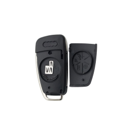 CARCASA TELEMANDO PLEGABLE AUDI 3 BOTONES