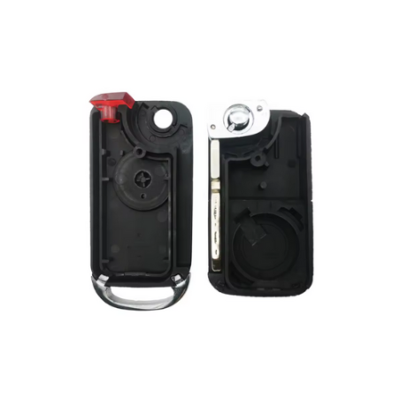 CARCASA MANDO PLEGABLE MERCEDES 1 BOTON HU39