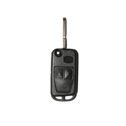 CARCASA MANDO PLEGABLE MERCEDES 3 BOTONES HU39