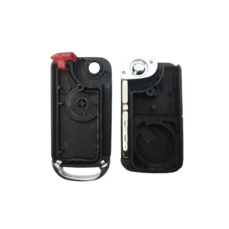 CARCASA MANDO PLEGABLE MERCEDES 1 BOTON HU64