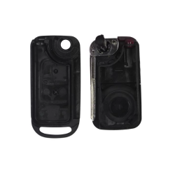 CARCASA MANDO PLEGABLE MERCEDES 2 BOTONES HU64