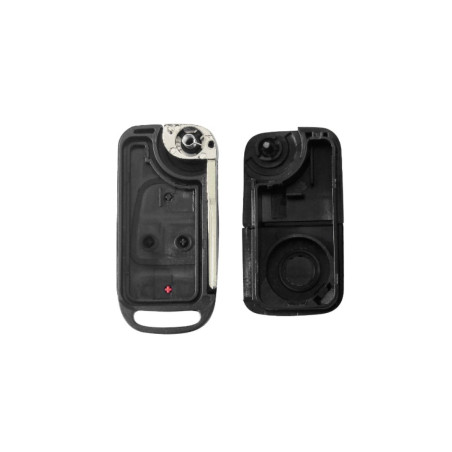 CARCASA MANDO PLEGABLE MERCEDES 3 BOTONES HU64