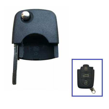 LLAVE PARA MANDO PLEG VAG  HU66  SIN TRANPONDER