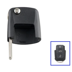 LLAVE PARA MANDO PLEG VAG  HU66  SIN TRANSPONDER