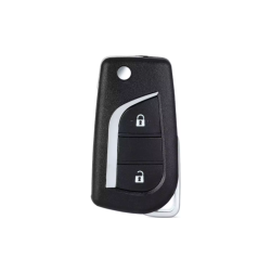 TELEMANDO PLEGABLE TOYOTA AYGO 2014> 2 BOT TOY48