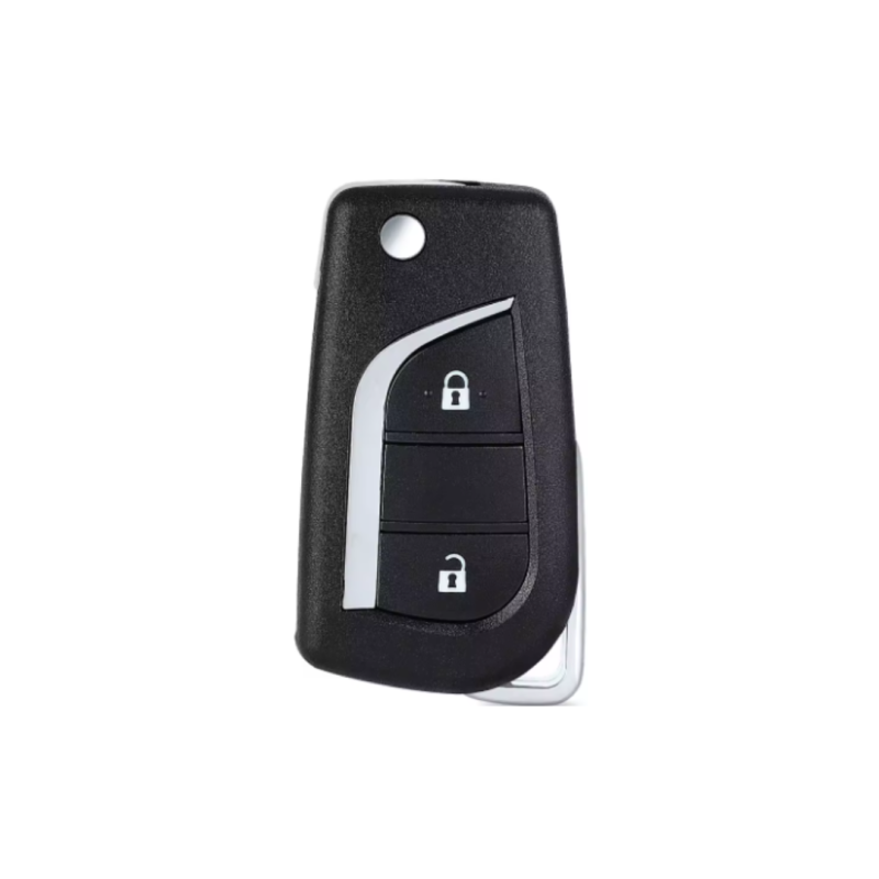 TELEMANDO PLEGABLE TOYOTA AYGO 2014> 2 BOT TOY48