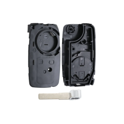 CARCASA MANDO PLEGABLE FIAT TIPO 3 BOTONES