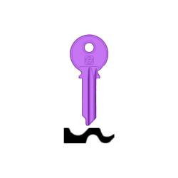 LLAVE ULTRALITE - AMARILLO